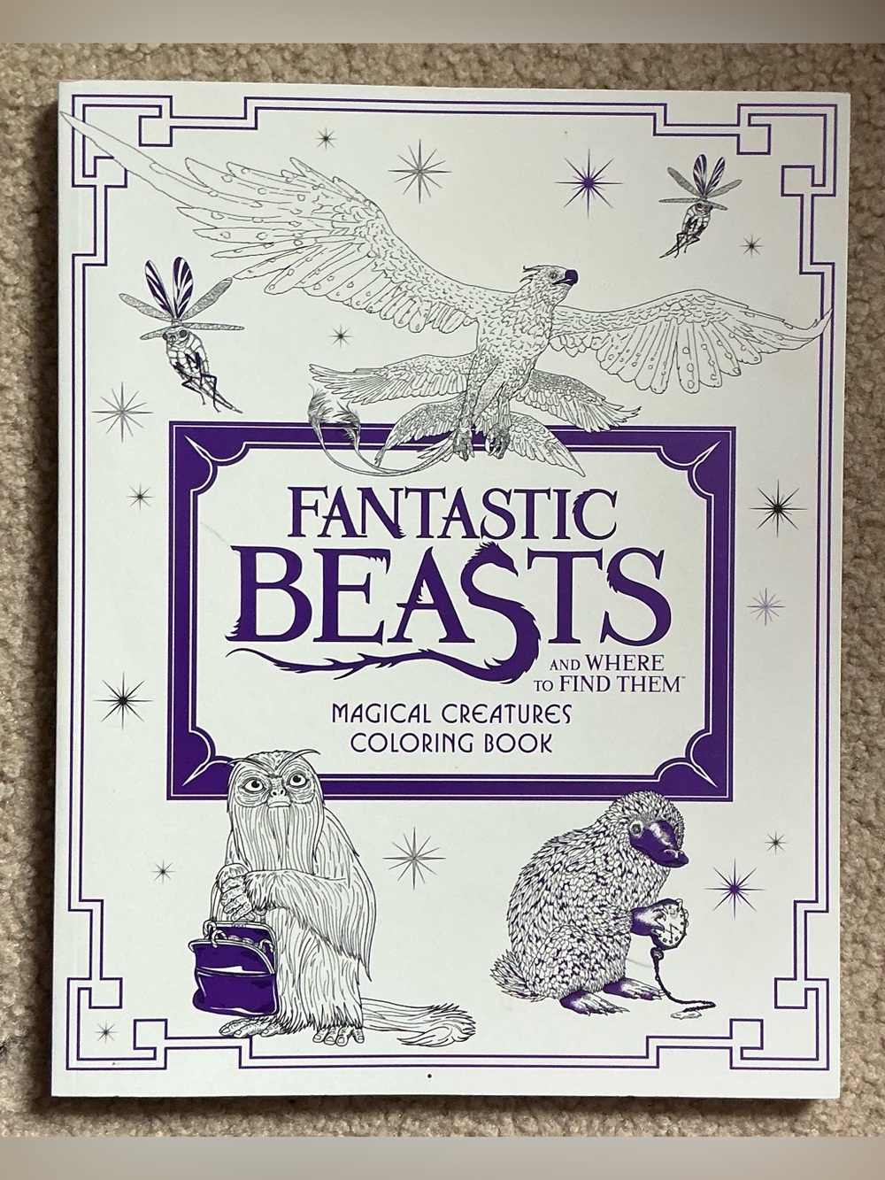 Fantastic Beasts: Magical Creatures Coloring Book